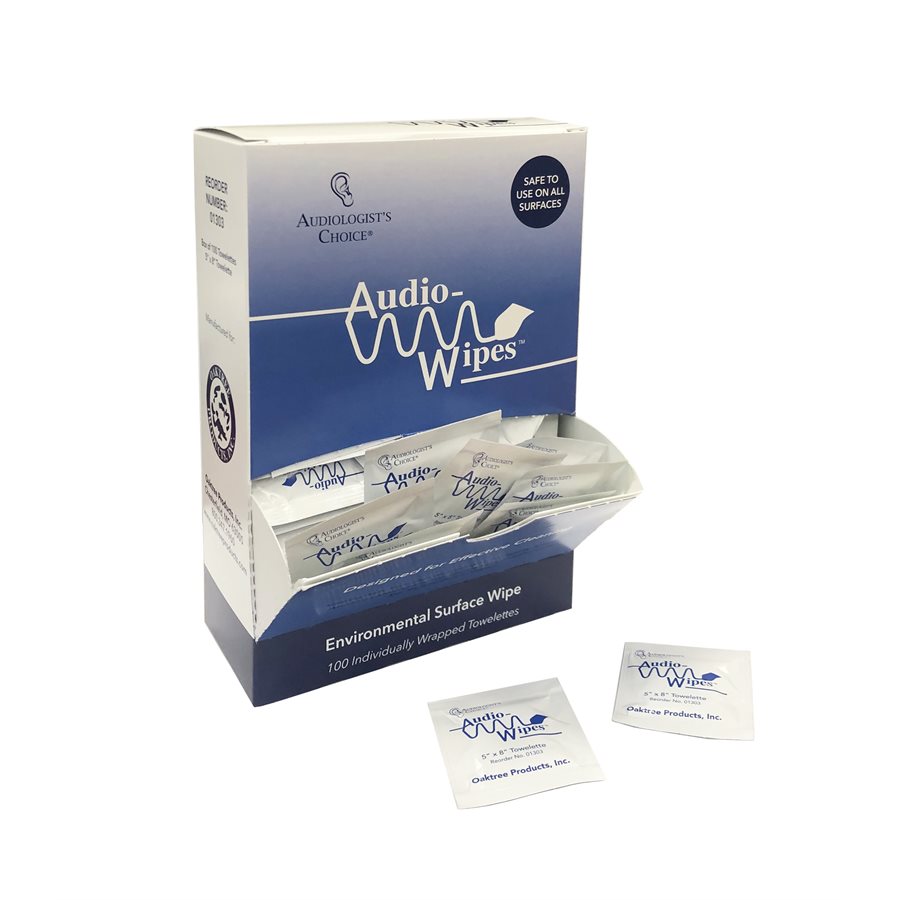 Audiologist's Choice® AudioWipes Singles Towelettes